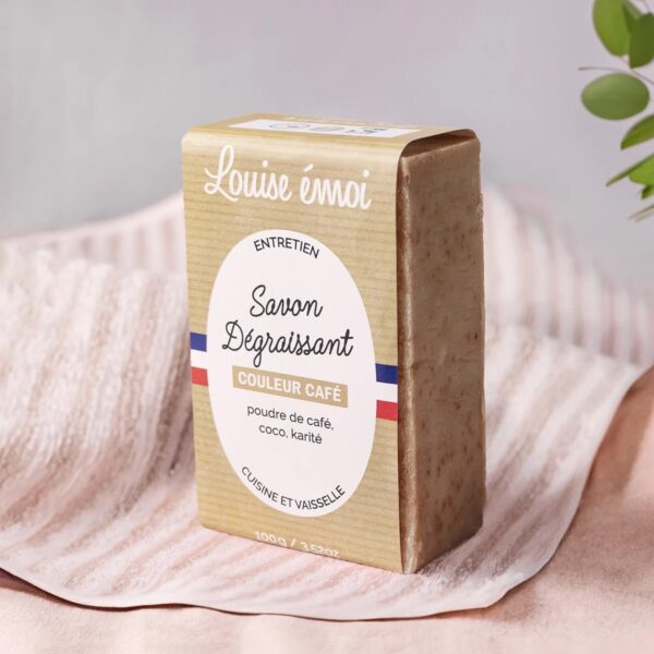 savon dégraissant ・ couleur café