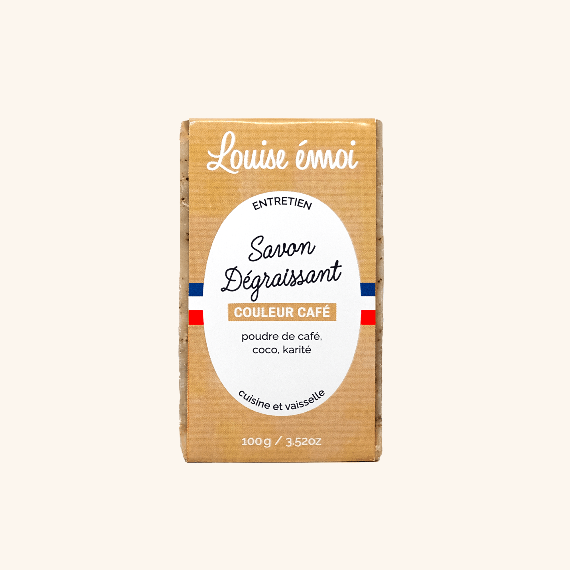 savon dégraissant ・ couleur café