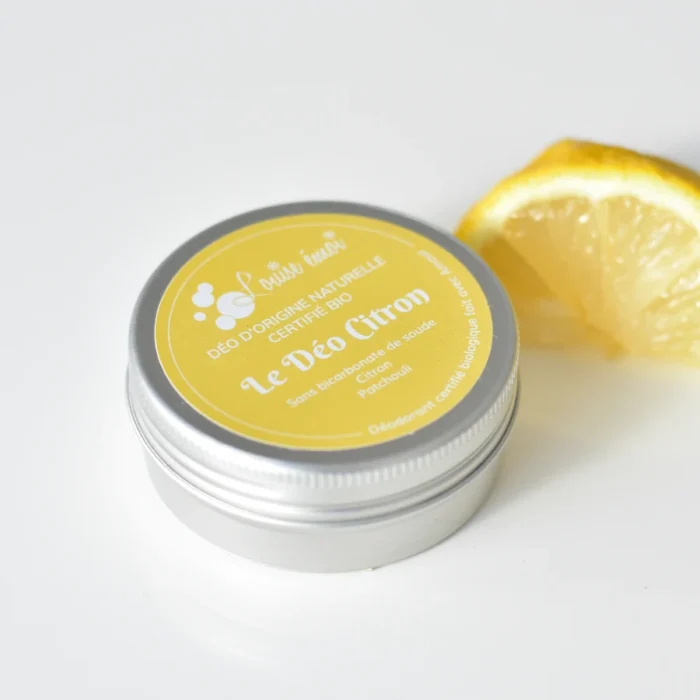 déodorant naturel citron