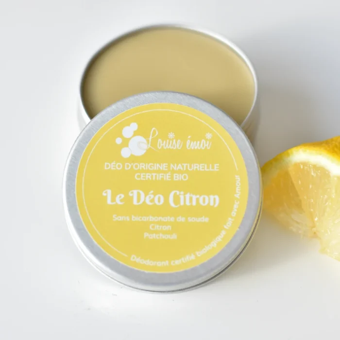 déodorant naturel citron