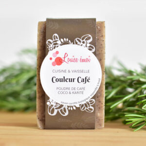 savon couleur cafe