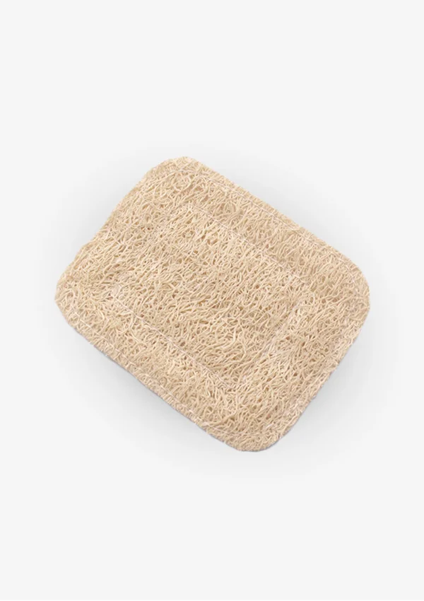 Porte savon en luffa