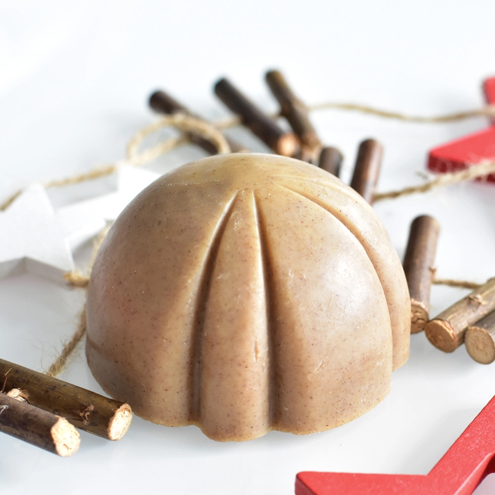 savon coeur marron