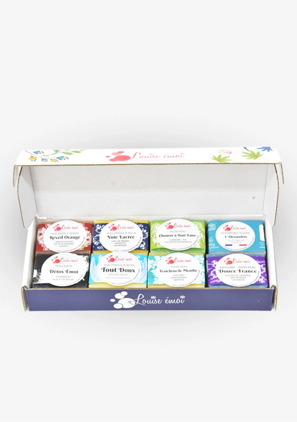 coffret découverte savons shampoings