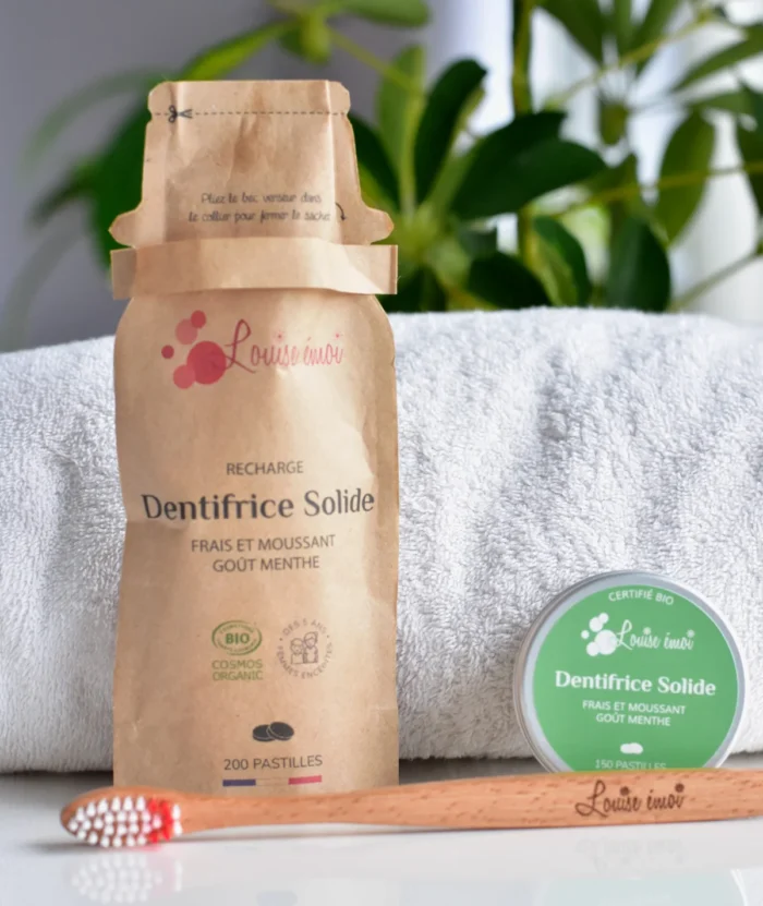 Recharge dentifrice solide